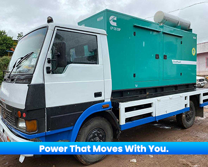 Worker Installing Generators